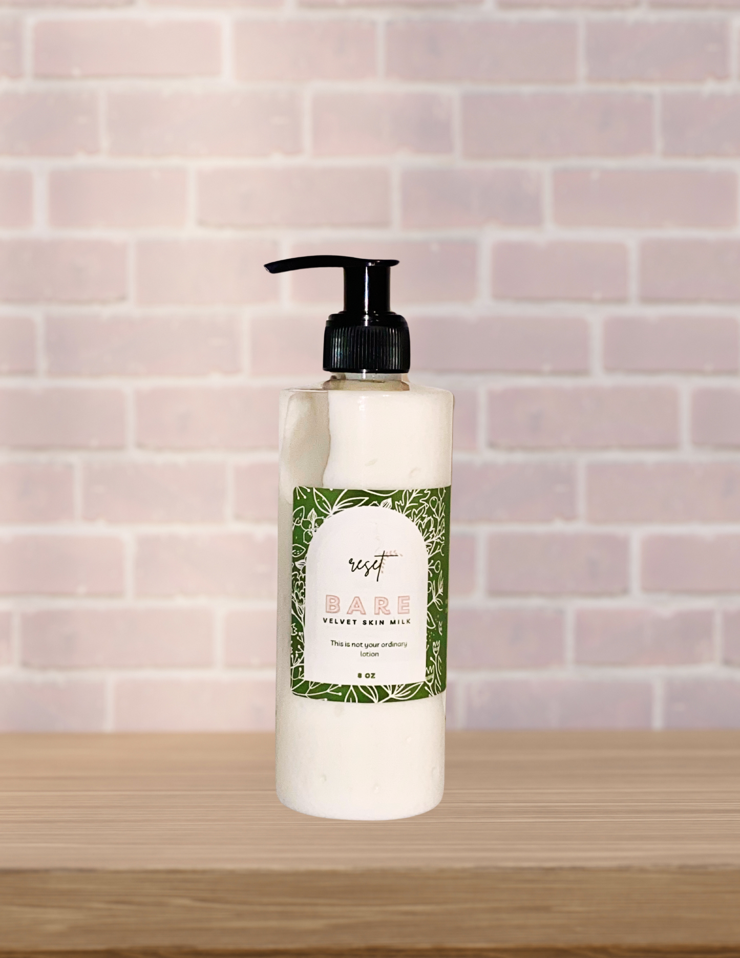 Unscented velvet skin milk