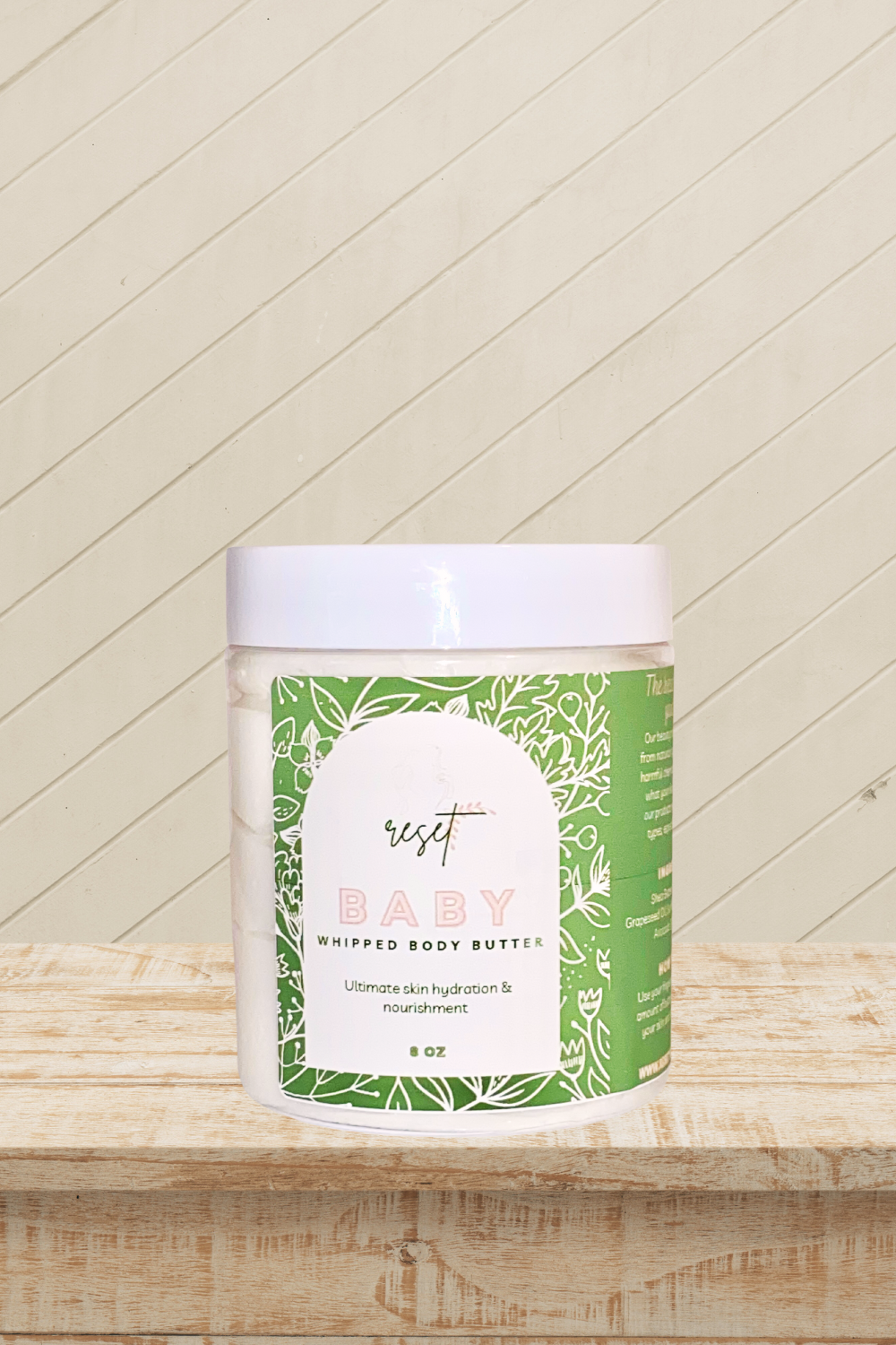 baby powder scented body butter