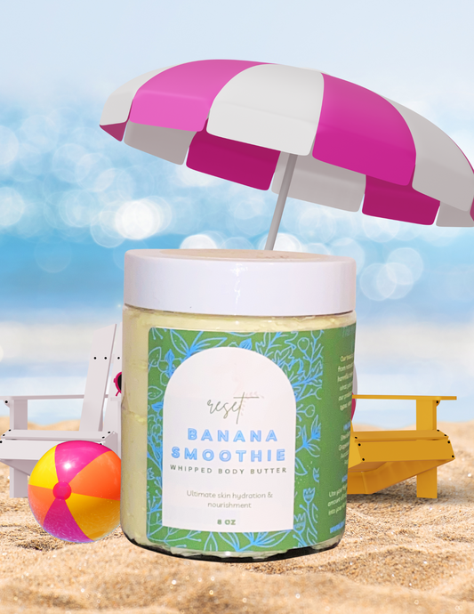 banana smoothie whipped body butter